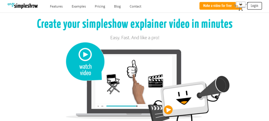 MySimple Show - Gratis Whiteboard Animation Makers