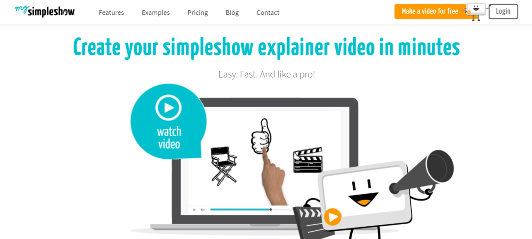 MySimple Show - Gratis tavleanimationsskabere