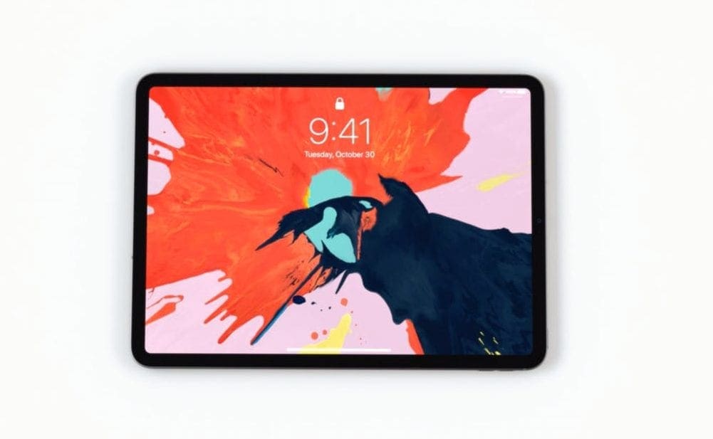סקירה מעשית של iPad Pro 2018