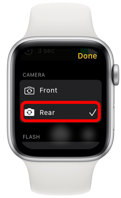Pomocou nastavení fotoaparátu môžete prepínať medzi zadným a predným fotoaparátom iPhone