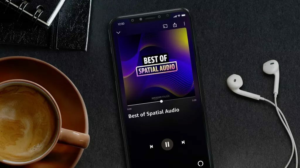 Jak používat prostorový zvuk s Amazon Music