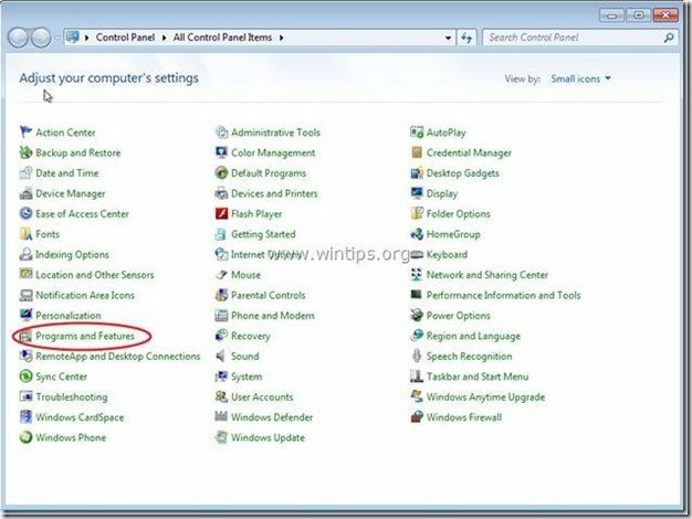 Elemente der Windows-Systemsteuerung