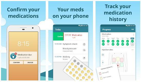 Pillen- und Medikamenten-Tracker