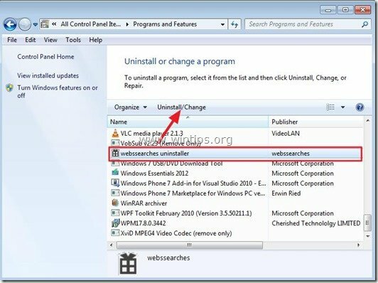 uninstall-webssearches-uninstaller