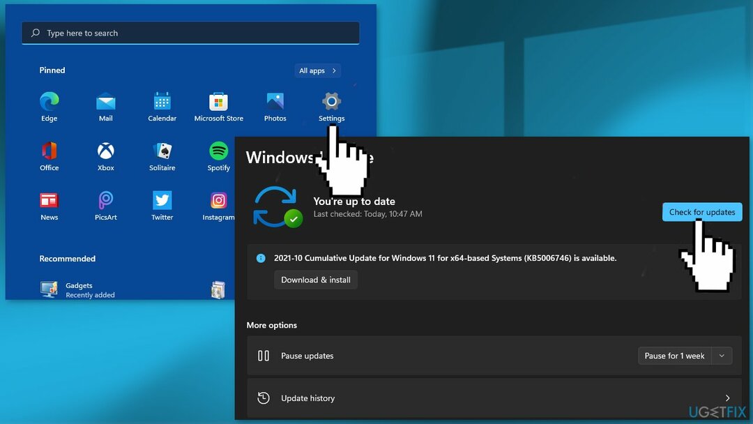 Instalirajte Windows Updates