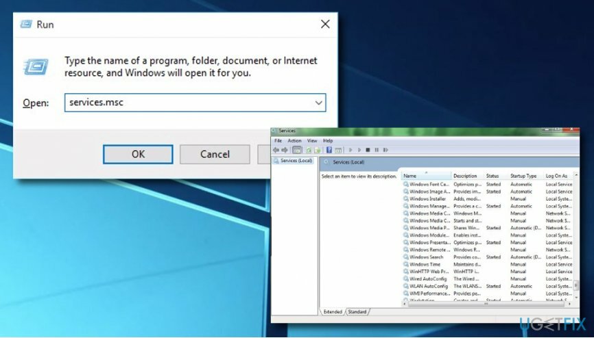 แก้ไข Windows 10 Update Error Code 0x800705b4 โดยรีสตาร์ท Windows Update servers