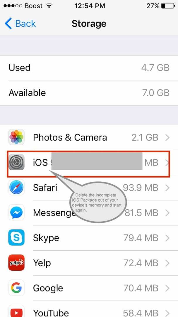 iOS 10 telepítési és aktiválási problémák, útmutató