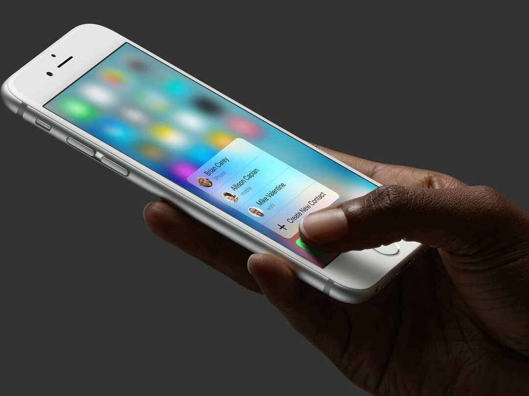 iOS 10 3D Touch