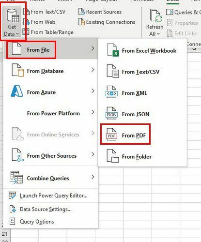 PDF-Excel