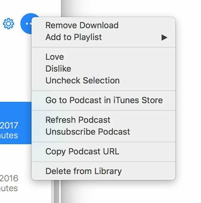 Laden Sie alle Episoden für Podcast in iTunes herunter, Anleitung
