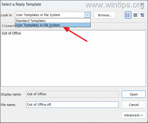 Comment envoyer des réponses automatiques dans les comptes POP3IMAP.