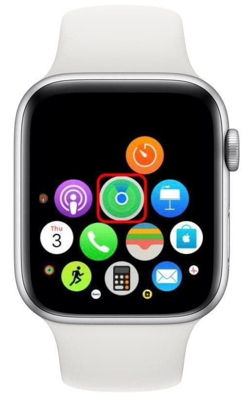 Atveriet lietotni Find People savā Apple Watch