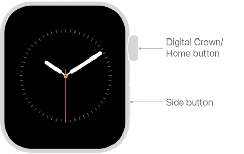 Bilde av Apple Watch-knapper fra Apple Support