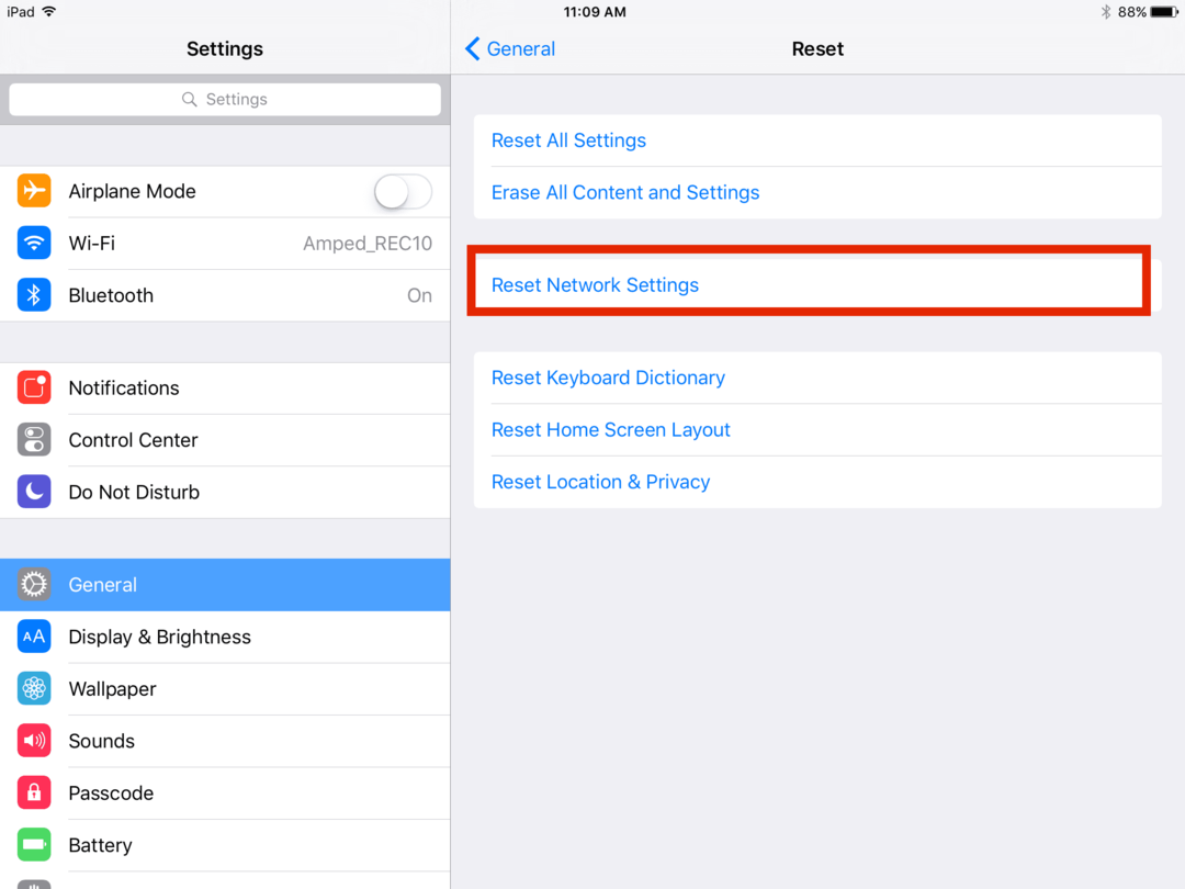 Wi-Fi probleemid iOS 9.3.1-ga