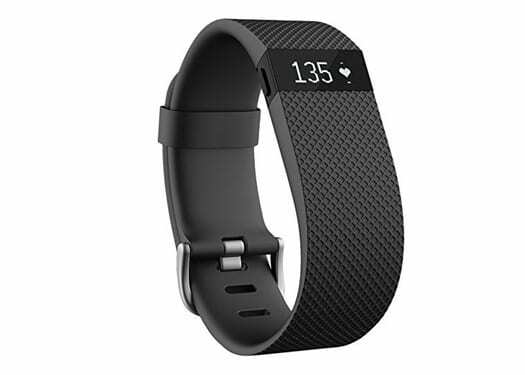 Fit Charge HR- Wireless Activity randmerihm (must, suur (6,2–7,6 tolli))