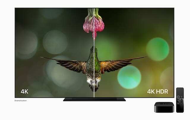 Apple TV 4K HDR összehasonlítás.