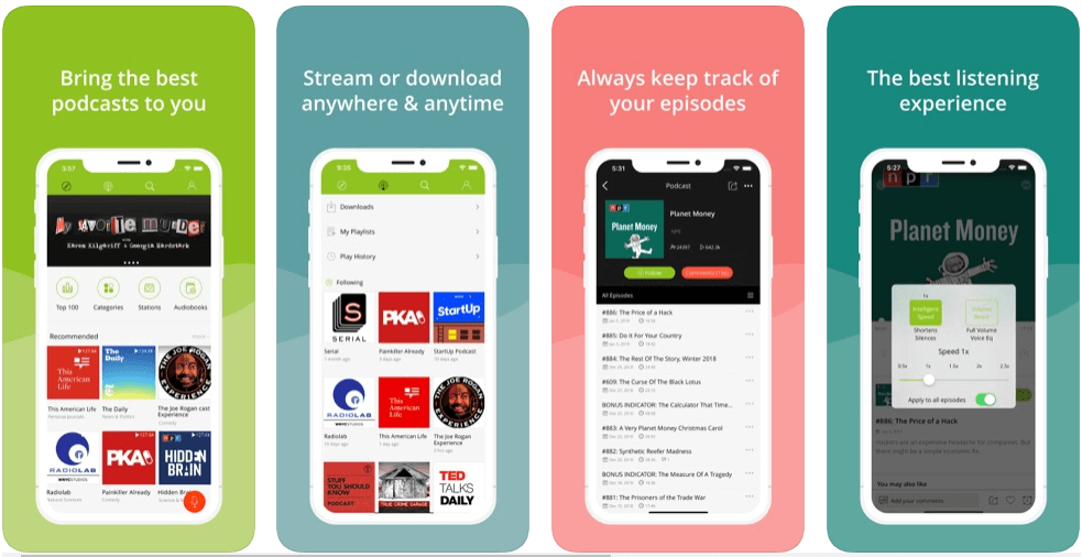 Podbean - Beste Podcast-App im Jahr 2020