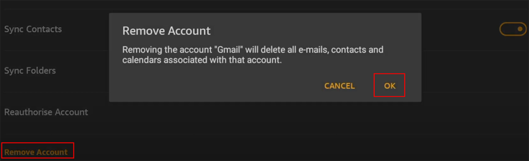 Usuń e-maile z aplikacji Amazon Fire Email