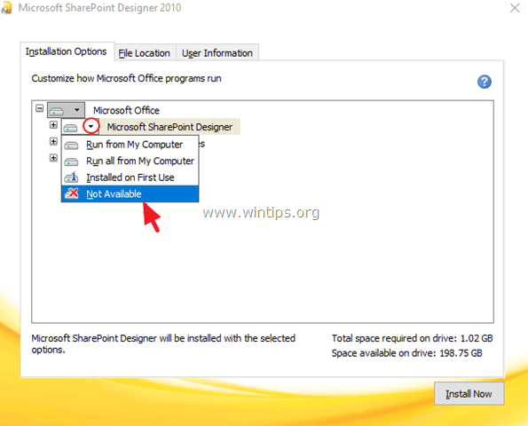 installer le gestionnaire d'images dans office 2013 2016 365