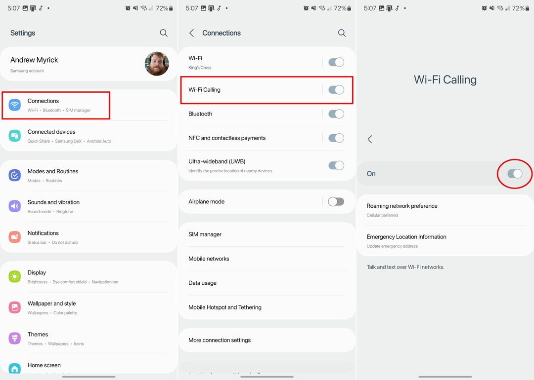 Kako omogućiti Wi-Fi pozivanje na Samsung Galaxy S23