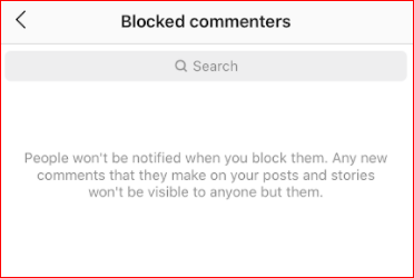 Blokker folk fra å kommentere bildene dine