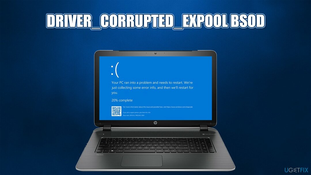 Jak opravit DRIVER_CORRUPTED_EXPOOL ve Windows 10?