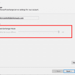 Outlook 2016: vahemällu salvestatud Exchange'i režiimi lubamine või keelamine