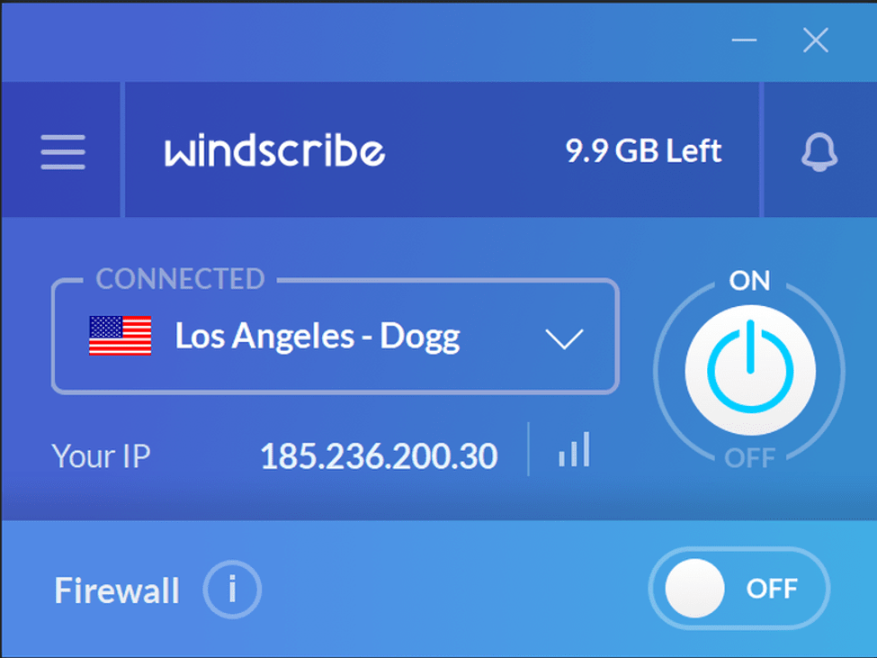 VPN de Windscribe