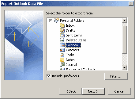 Outlook-2010-select-what-to-export