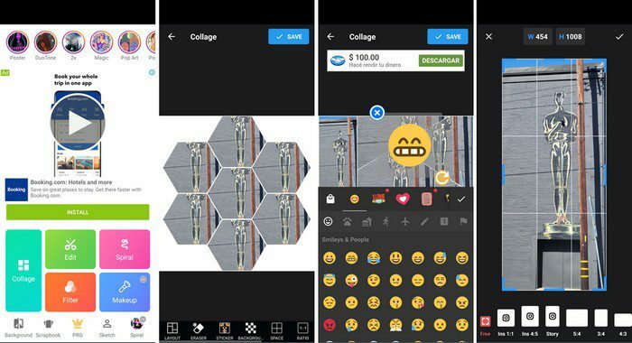 Collage-Apps für Android kostenlos
