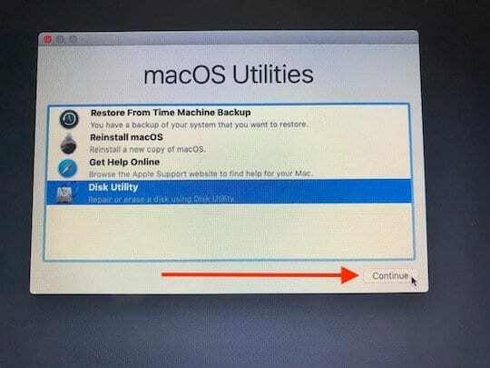 Jak přejít na nižší verzi z macOS Mojave