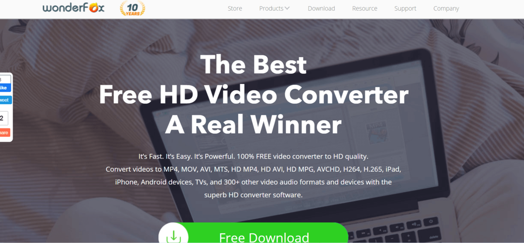 Tovarniška programska oprema HD Video Converter