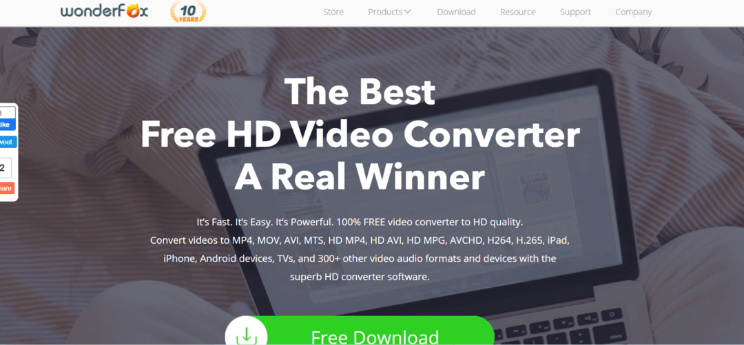 Fabriekssoftware voor HD-videoconversie