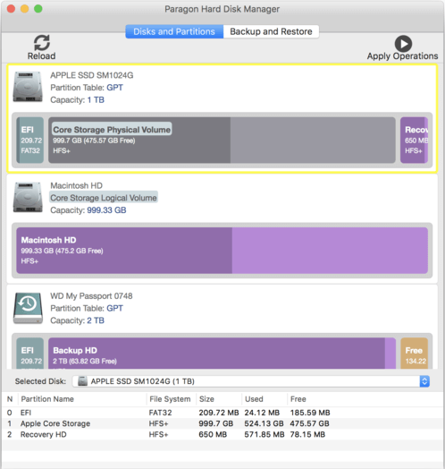 Manajer Hard Disk Paragon