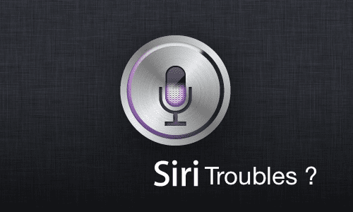 Siri no funciona, instructivo