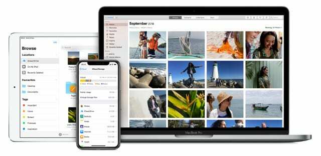 iCloud auf iPhone, iPad und Mac