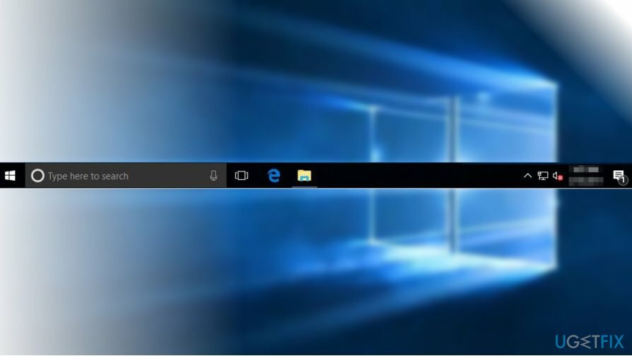 Bara de activități Windows 10 nu funcționează