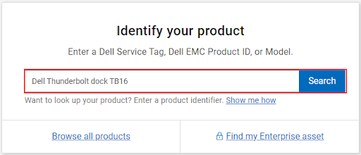 Suchen Sie nach Dell Thunderbolt Dock TB16