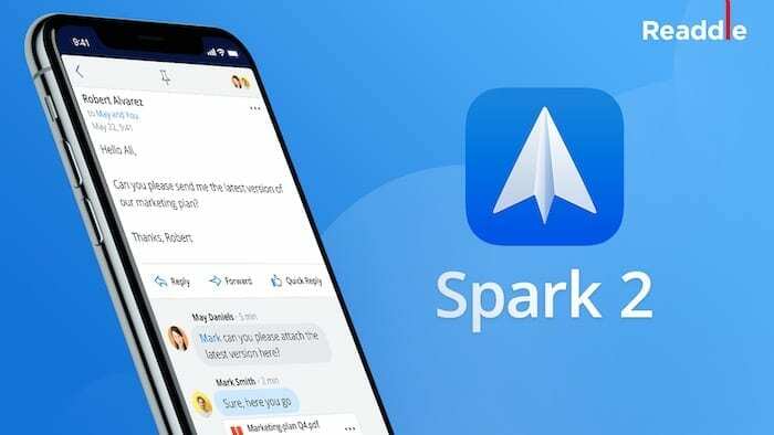 แบนเนอร์ Spark Mail