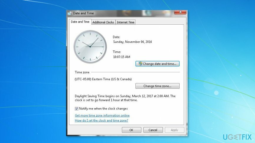 Modificați Windows Update Modificați setările