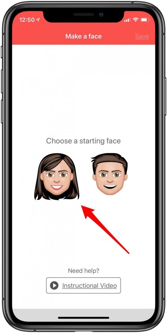 wähle deine Emoji-Vorlage