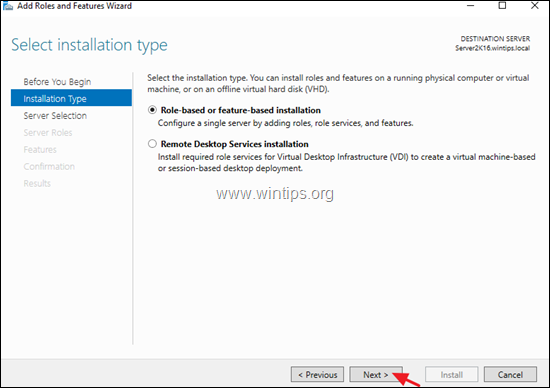 Installera Telnet Client Feature Server 2016