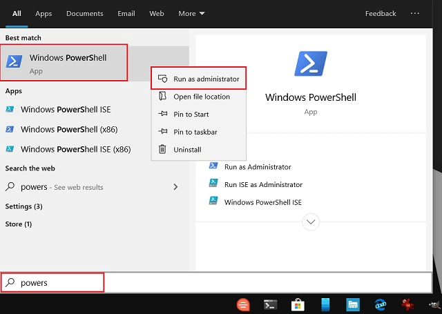 Windows Powershell