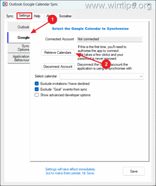 Kā sinhronizēt Google kalendāru ar Outlook kalendāru 