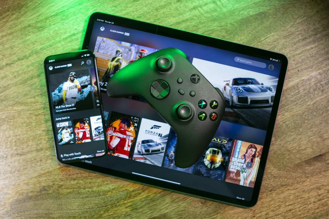 Xbox Cloud Gaming iPhonessa ja iPad Herossa