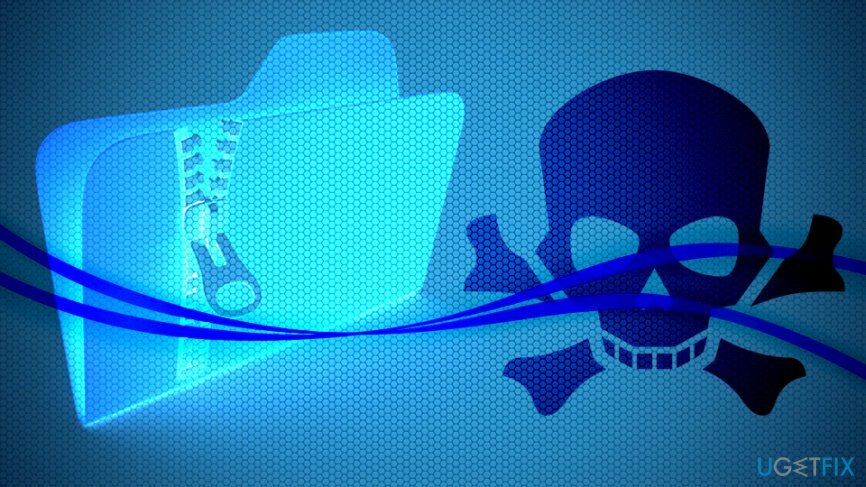 Scannen Sie das Archiv auf Malware