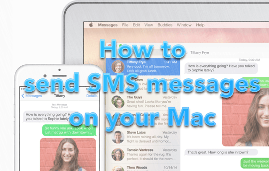 OS X Yosemite – SMS – põhipilt