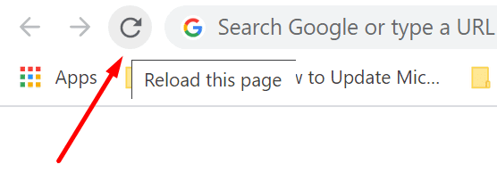 pagina browser vernieuwen