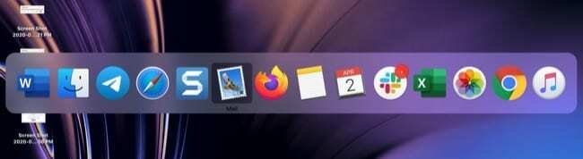 Alternar entre aplicativos - Mac