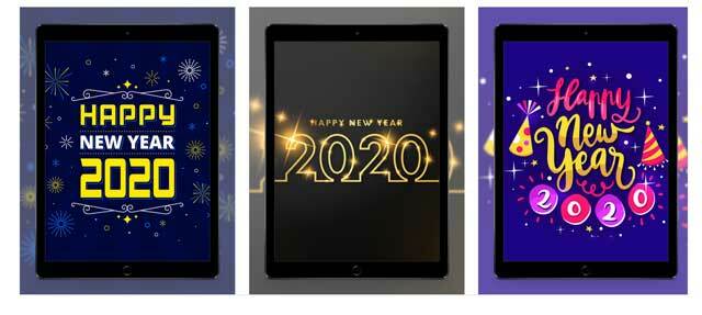 Aplicación de fondos de pantalla de año nuevo 2020